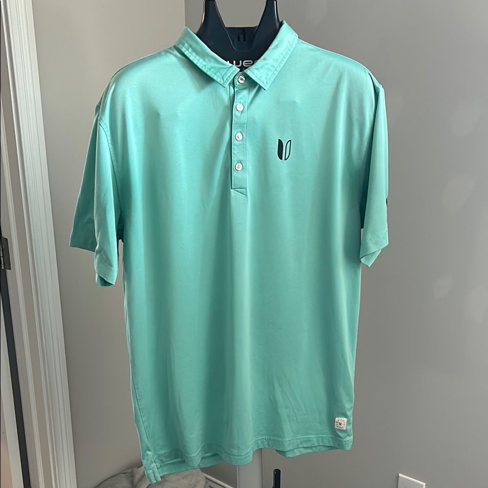Linksoul Teal Polo Shirt Classic Design